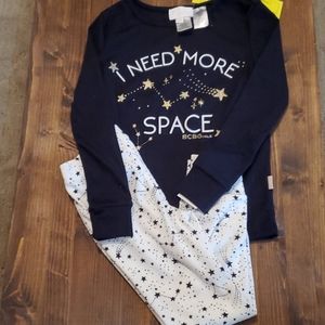 Kids long sleeve pajama pants set